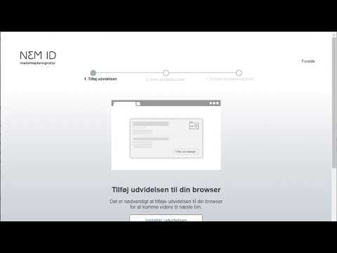 Installer NemID udvidelse
