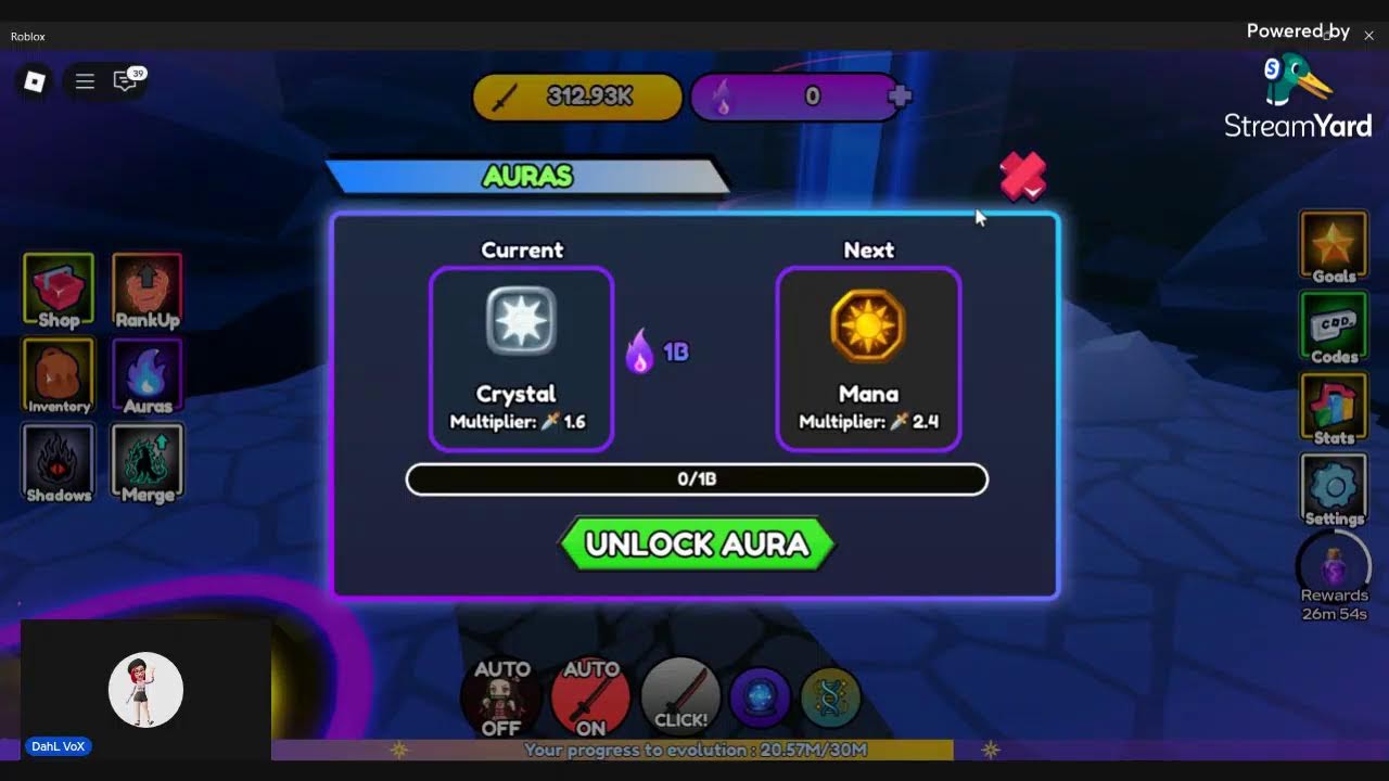 ROBLOX  [BETA] ANIME EVOLUTION | SOLO LEVELING INSPIRED