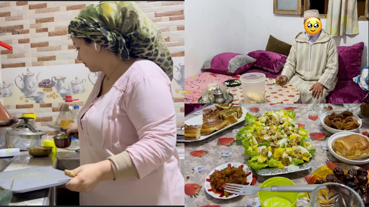 عمي جا من دكالة باش إخلي خويا إدوز رمضان ف دار😭درت ليه طبق ملاكي الفطور لكن…