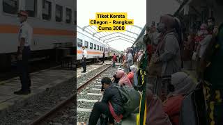 Tiket Kereta Cilegon - Rangkas Cuma 3.000! #keretaapi