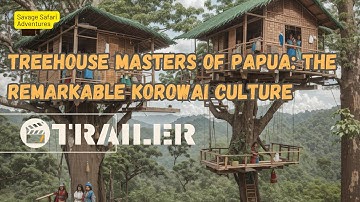 Treehouse Masters of Papua: The Remarkable Korowai Culture #jungle #braves #amazing #wildlife