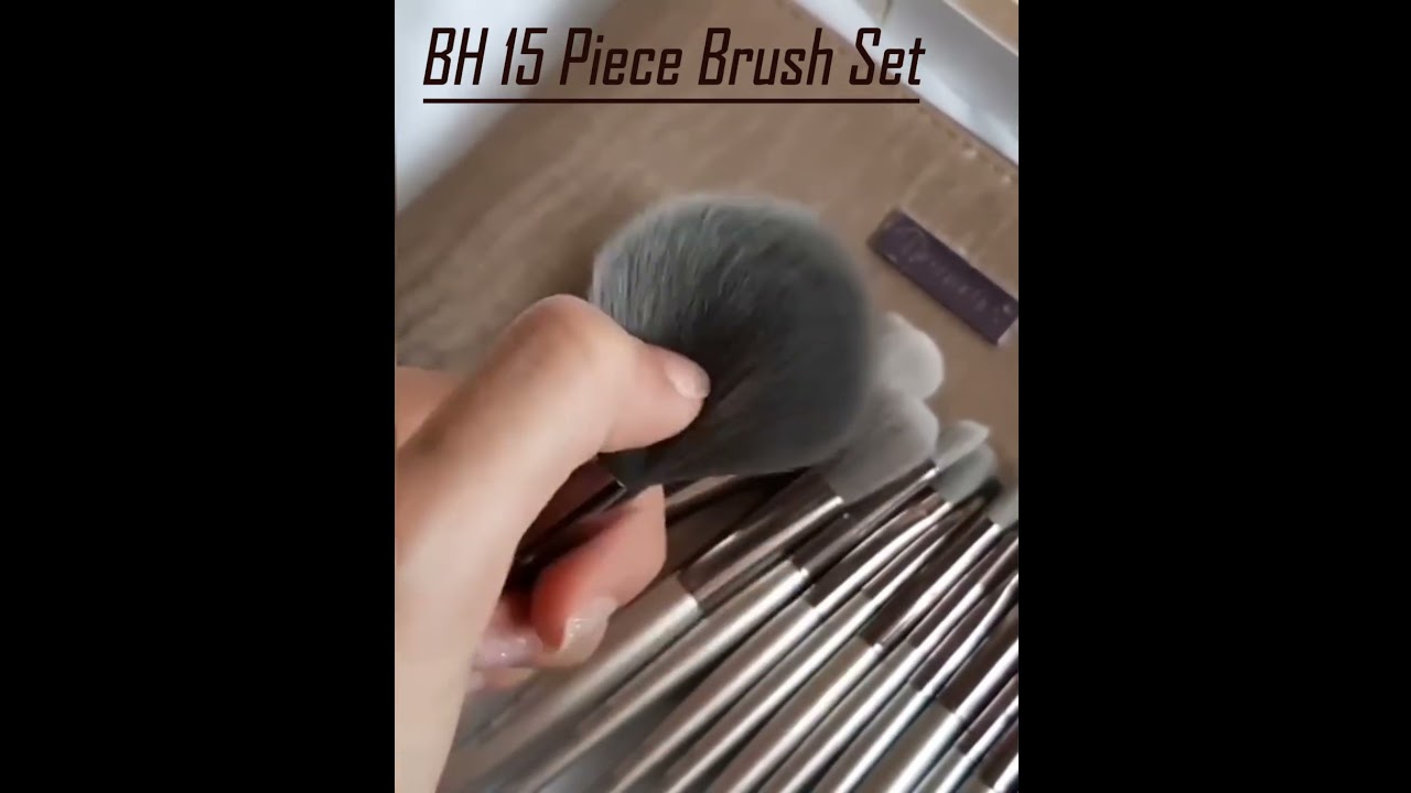 BH Brush Set | 15 High Quality brushes | Blush Brush | Eyes Brushes | Reasonable Price | Contour