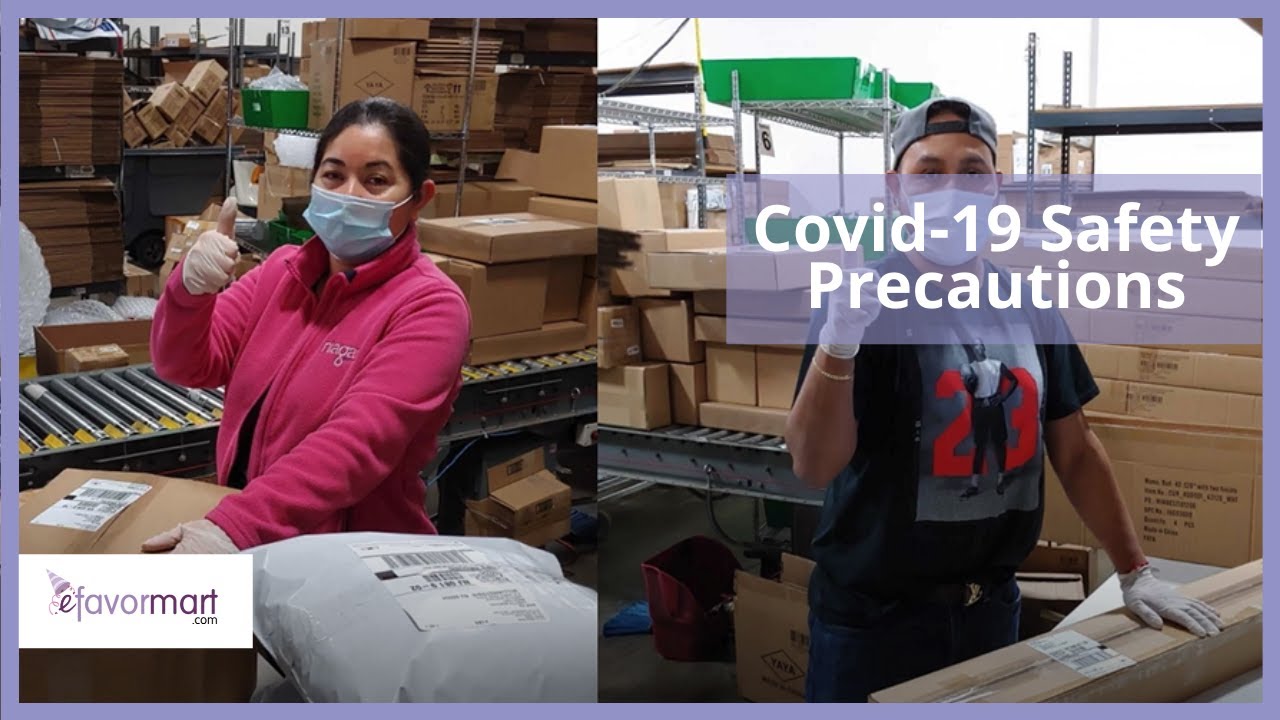 Covid-19 Safety Precautions | Essential Workers | eFavormart.com