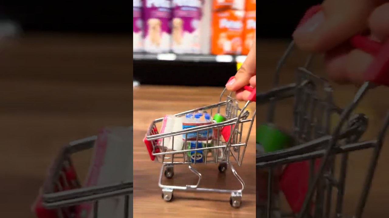 🛒🤩 mini compras en el súper 🥬🥖🧻 @calimaxoficial 