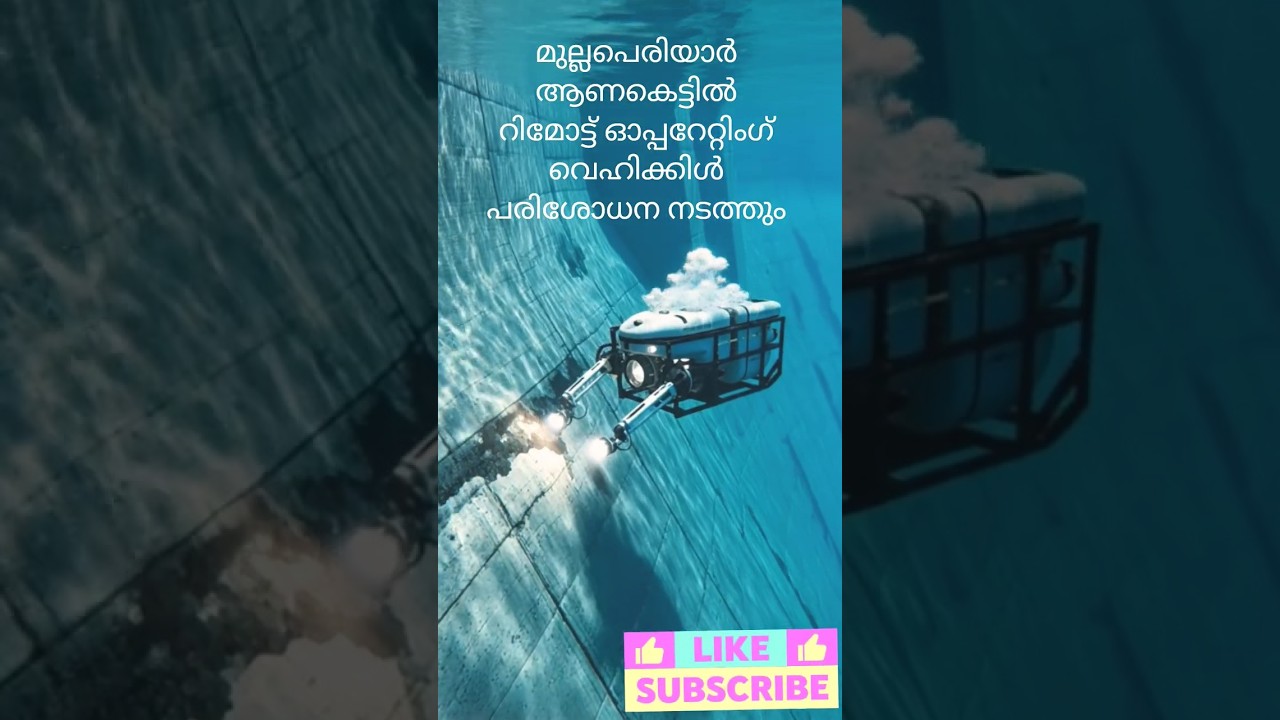 മുല്ലപെരിയാർ ആണകെട്ടിൽ പരിശോധന 😱 