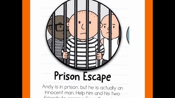 #Tricky #puzzle #Braintest2 prison escape level 16 "They must find a way to get to the door above"