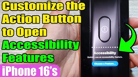 🎯 Customize the Action Button to Open Accessibility Features | iPhone 16/Pro Max/iOS 18