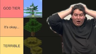 MINECRAFT TREE TIERLIST