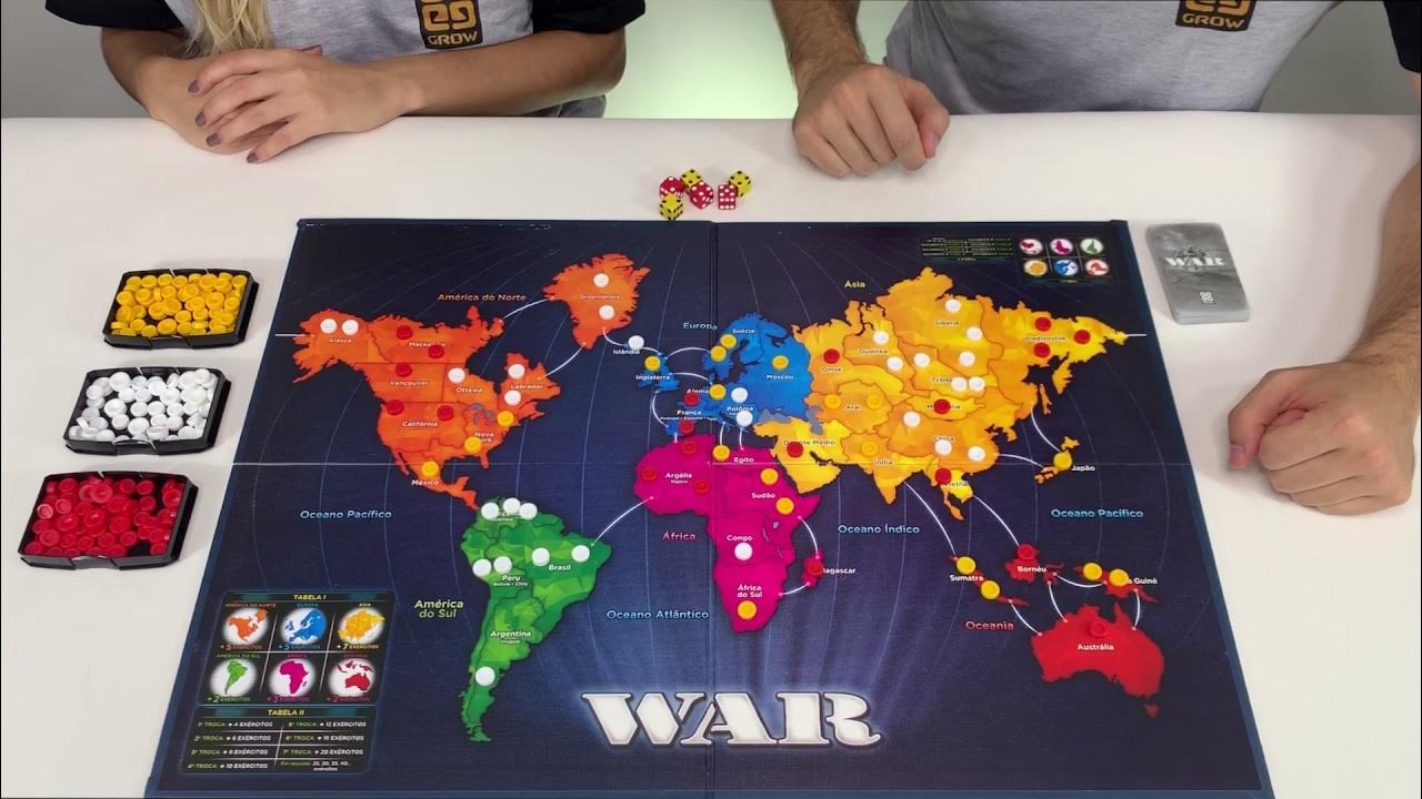 WAR, o meu jogo de tabuleiro favorito. : r/jogatina