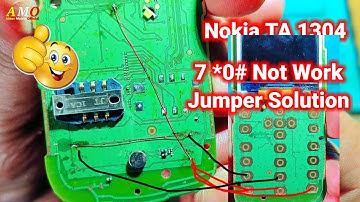 Nokia TA 1304 Keypad 7*0# Key Problem Nokia 105 Keypad 7 Problem Nokia Keypad*0# Key Not Work Jumper
