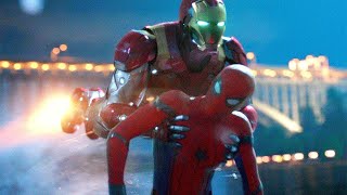 Iron Man Saves Spider-Man Scene - (Hindi) | Spider-Man Homecoming (2017) Movieclip In 4K