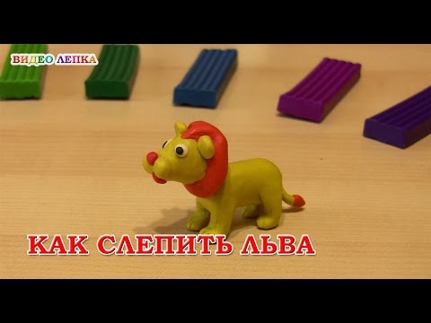 Как сделать из пластилина тигра