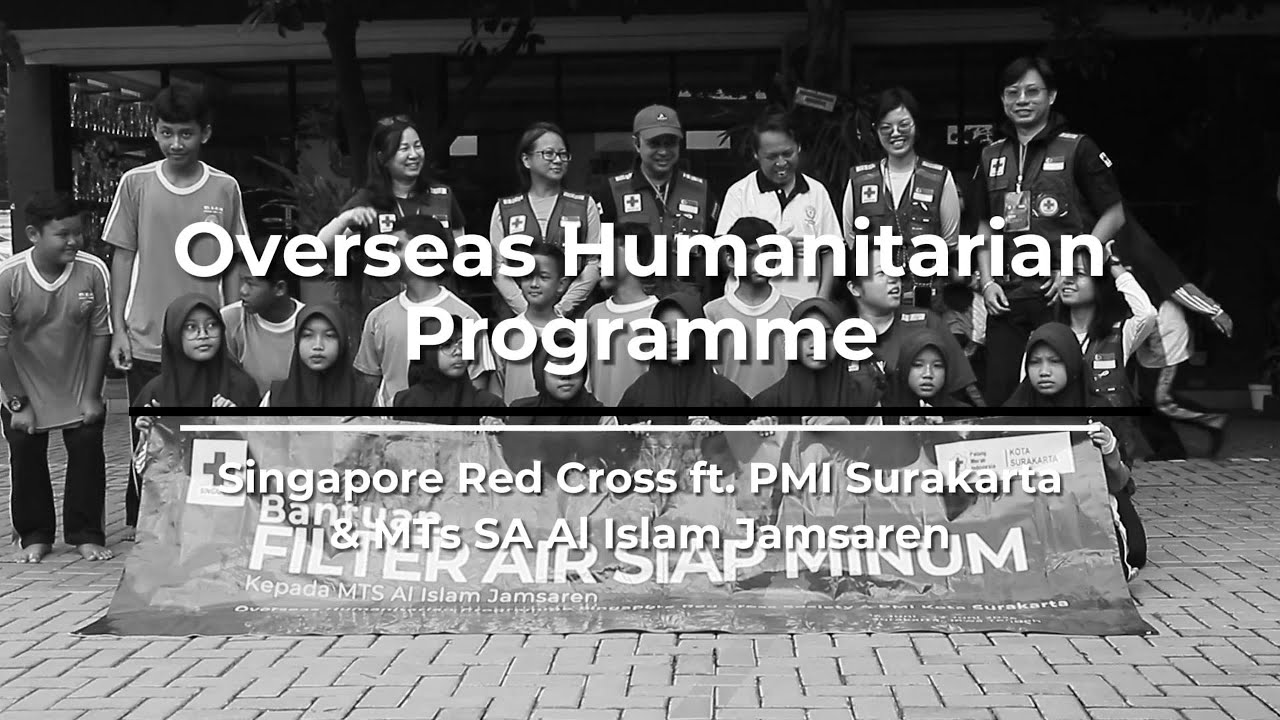 Overseas Humanitarin Programme di MTs SA Al Islam Jamsaren oleh Singapore Red Cross & PMI Surakarta