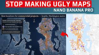 ULTIMATE AI Mapping Workflow: GIS Maps with Nanabanana PRO Workflow