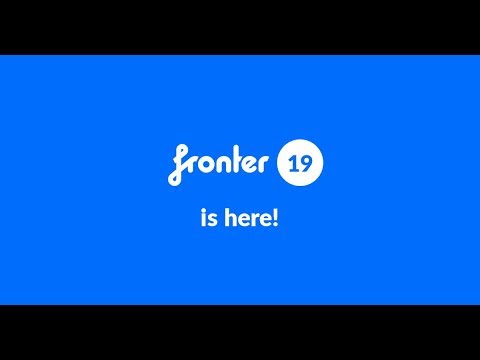 Fronter 19 User Webinar April 24, 2019