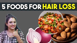 5 amazing foods that stop hair fall (100% guaranteed)