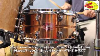 Yamaha SD6465 6.5 x 14 Copper Snare Drum, minty | Reverb