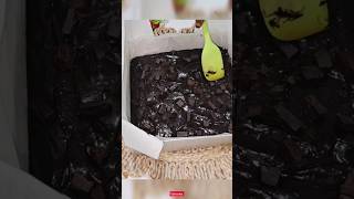 Eggless Double Chocolate fudge Brownie Recipe short short video