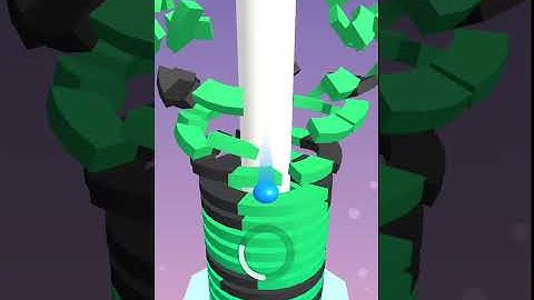 Stack Ball Walkthrough Gameplay iOS Android All Level Gameplay Mobile #Shorts