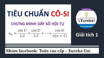 Giải tích 1 | 1.2.3 Tiêu chuẩn Cauchy - chứng minh dãy số hội tụ