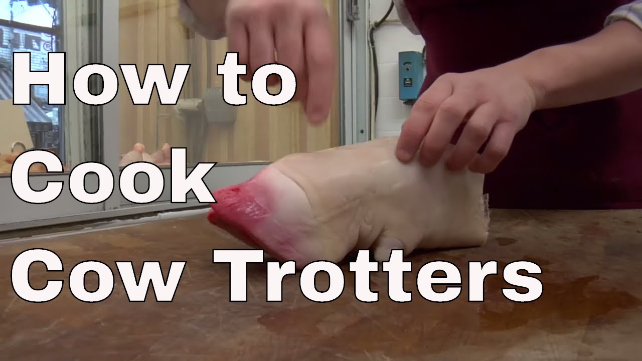 What to cook with Cow Trotters | Glen And Friends Cooking