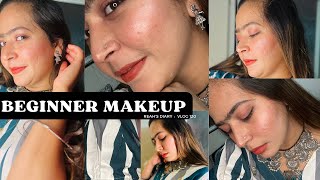 Beginner Makeup Look | How to do Beginner Makeup Look quick Makeup