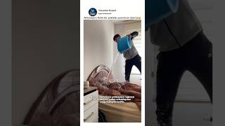 Uyuyan Arkadaşına Su Şakası Cr Sametgüler