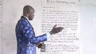 IAS 23 Borrowing Cost (Financial/Corporate/Strategic Business Reporting)- IFRS lecture