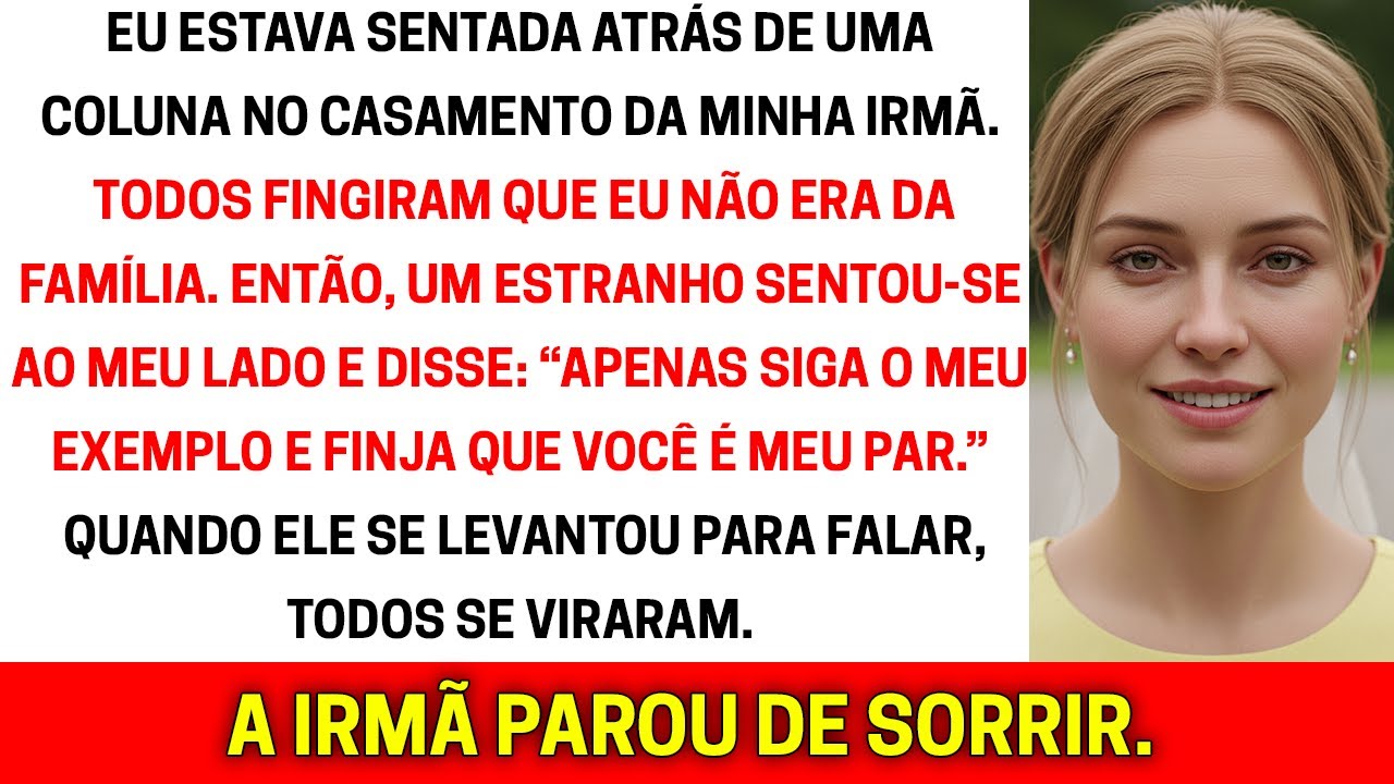 Minha própria irmã me humilhou no casamento — até um estranho intervir