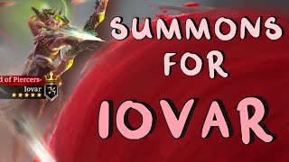 Summoning for Iovar and these 53 ancients were blessed [Watcher of Realms]