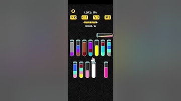 Color Water Sort Level 196