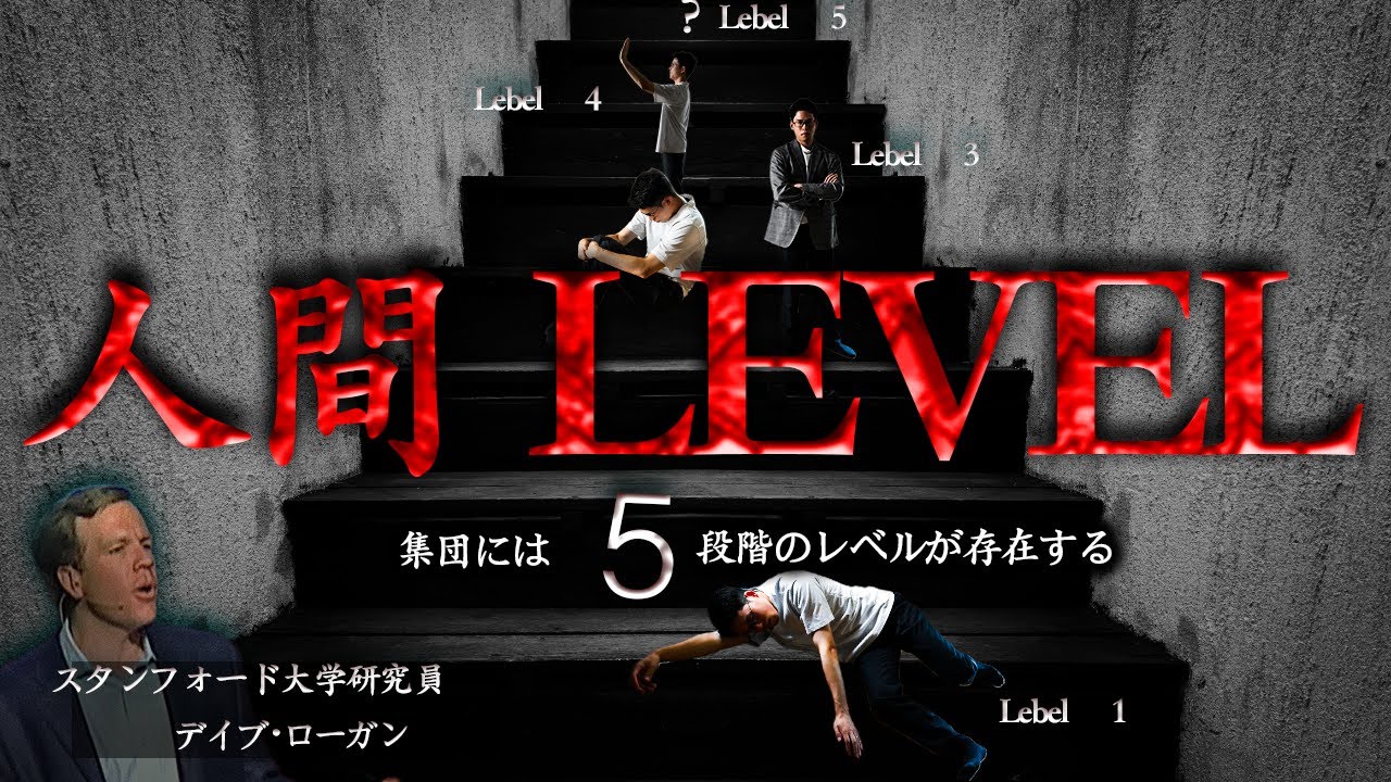 ＜新概念＞人間の精神レベルは５段階存在する。あなたはどこ？
