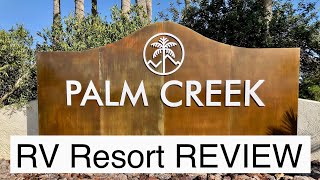 PALM CREEK RV Resort and Residences Casa Grande Arizona REVIEW by Andy Commons in Canada