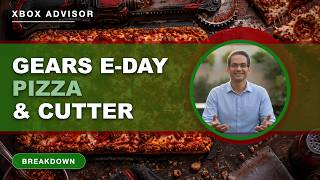 Gears of War: E-Day Pizza Emblem and Sold-Out Cutter