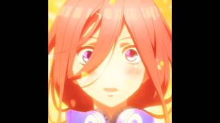 Miku  Futaro  The Quintessential Quintuplets waifu miku nino ichikayotsuba itsuki