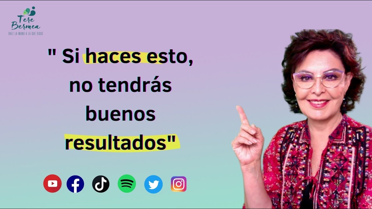 Si haces esto no tendrás buenos resultados - YouTube