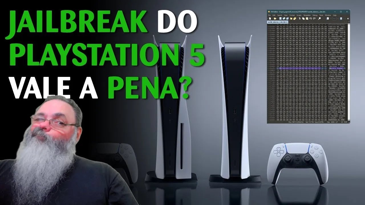 Hackers anunciam jailbreak do Playstation 5 poucos meses após lançamento #10-11-2021#