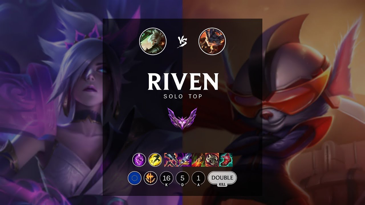 Riven Top vs Rumble - EUW Master Patch 12.10