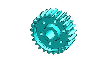 💫CREO TUTORIAL #2 || Design a gear in creo parametric.