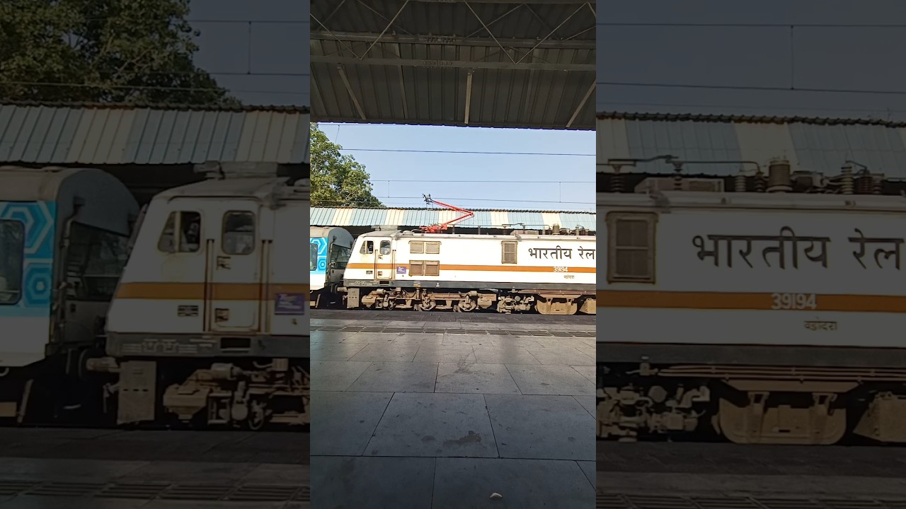 Ahmedabad Shatabdi Express Crossing Navsari At 130!! With Brc WAP7 