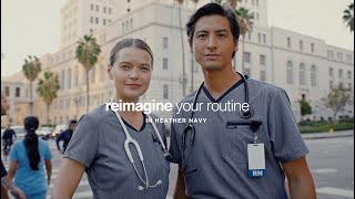 Reimagine Your Routine Introducing Heather Navy Jaanuu Scrubs