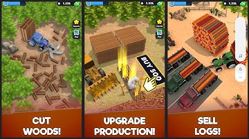 Lumber Chopper - Gameplay (by Supercent, Inc.)