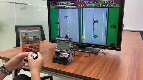 2 Player Mini Arcade Game Box|2.8 Inch Display 300 Classic Retro Games In 1 Arcade Game Console