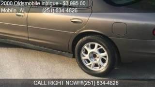 2000 Oldsmobile Intrigue GL 4dr Sedan for sale in Mobile, AL