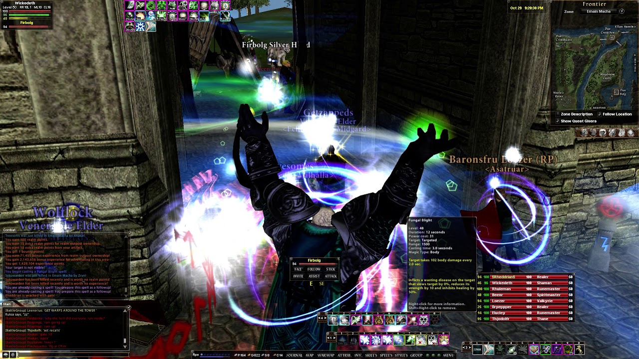 Dark Age of Camelot Gameplay 2020-10-29 - Crim Defense by Leegyn's BG