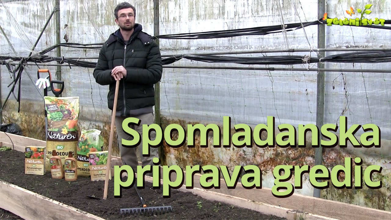 Spomladanska priprava gredic