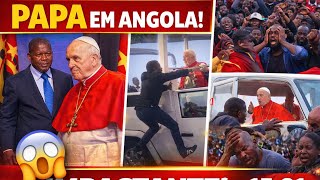 🚨Dad in Angola, this is what happened, look what President João Lourenço did to the Pope?