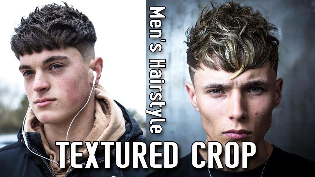 TEXTURED CROP Haircut - Hot French Hair Styles For Men... - youtube