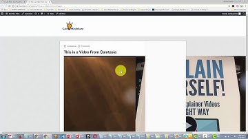 0016 Embedding Your Screencast Com Video To Wordpress
