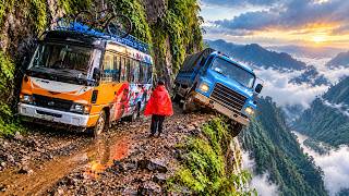 Deadliest Mountain Passes Where One Wrong Turn Means a 1,000 ft Fall | Impossible Places